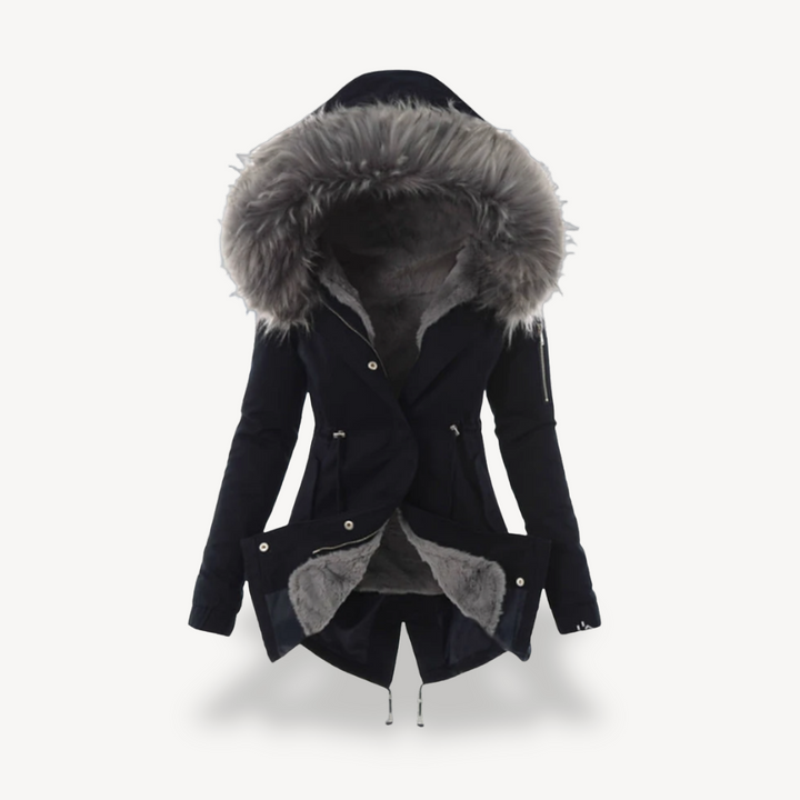 Drune | Damen mit Pelzfutter Winter Parka