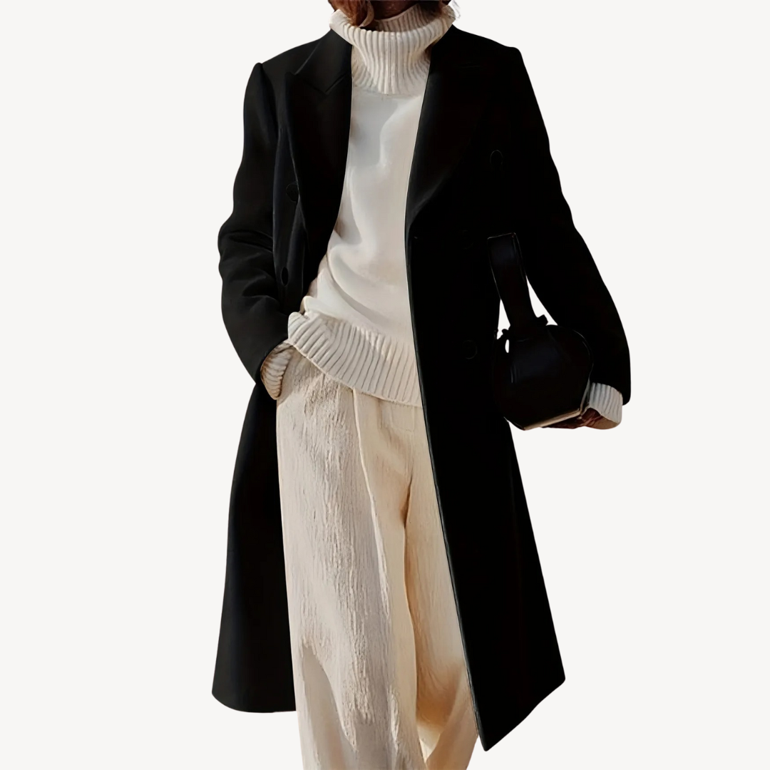 Drune | Damen Doppelreiher Mantel