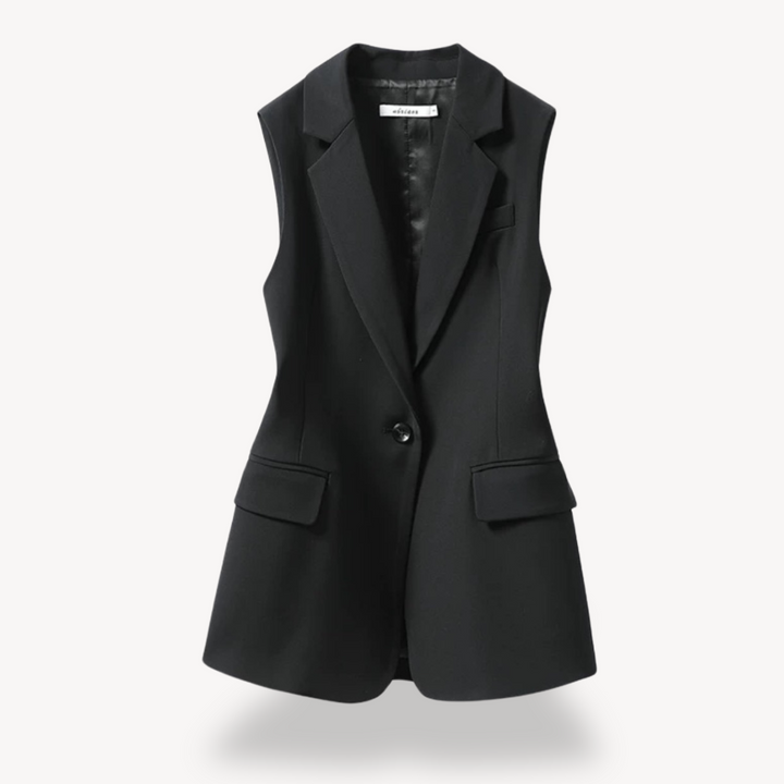 Drune | Damen ärmelloser Blazer