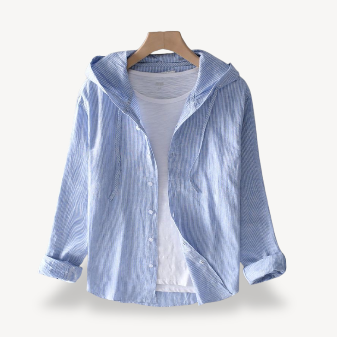 Drune | Hoodie Bluse mit Kapuze für Frauen