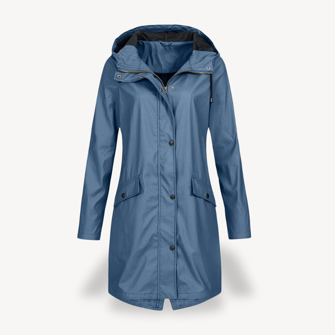 Drune | Damen wasserdichte Kapuzenjacke