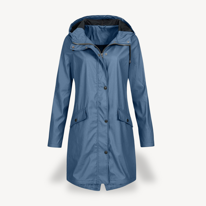 Drune | Damen wasserdichte Kapuzenjacke