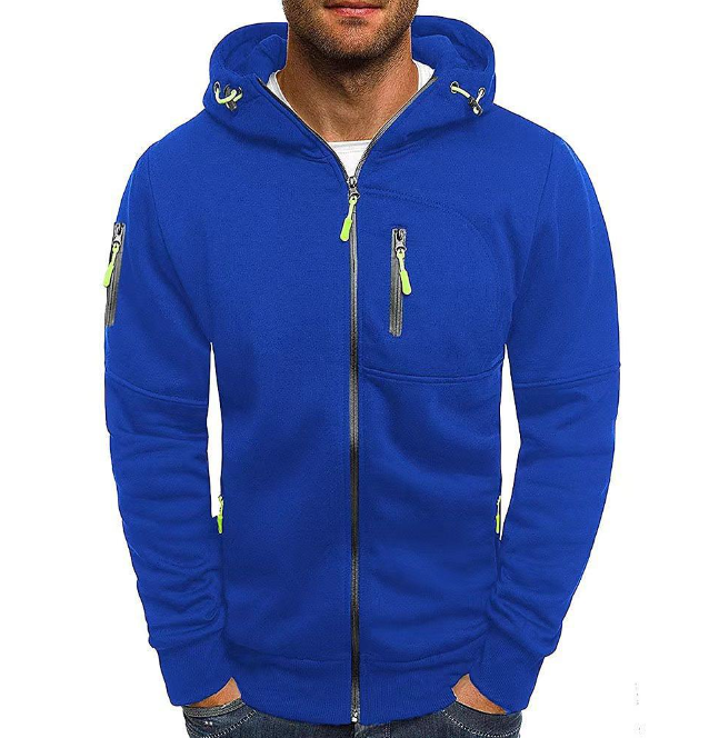 Drune | komfortabler Zip Up Hoodie für Männer