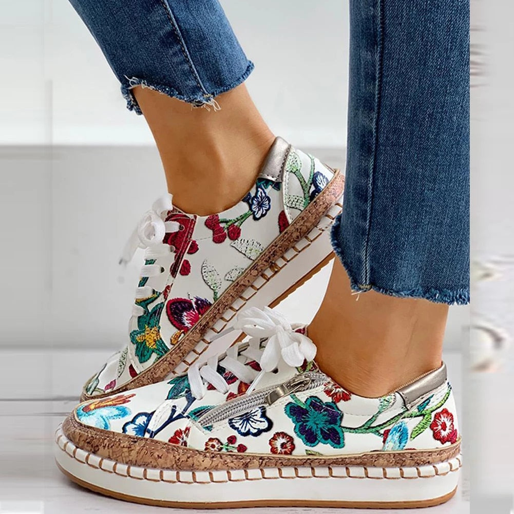 Drune | Vintage Vulkanisierte Damen Schuhe Komfort und Stil