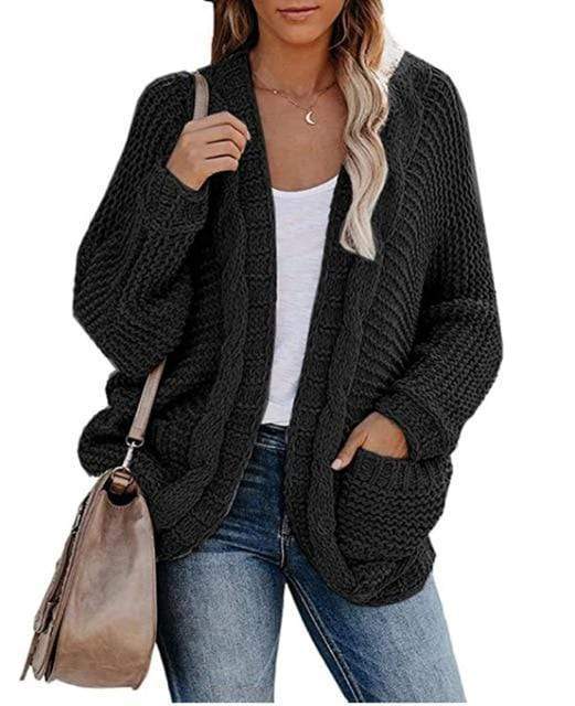 Drune | Boho Strickcardigan Lockeres Design mit Praktischen Taschen