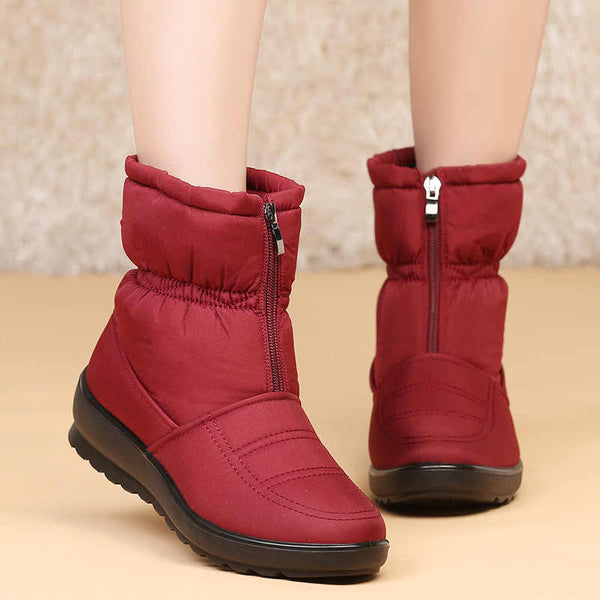 Drune | Damen Wasserdichte Schnee Knöchel Warme Stiefel