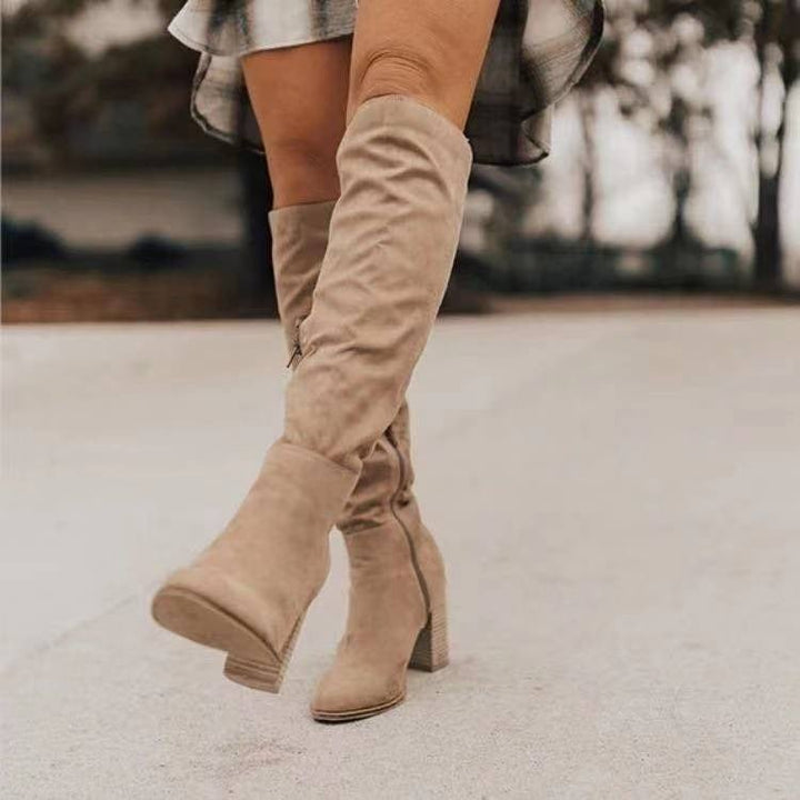 Drune | Eleganter Stiefel in Knielänge