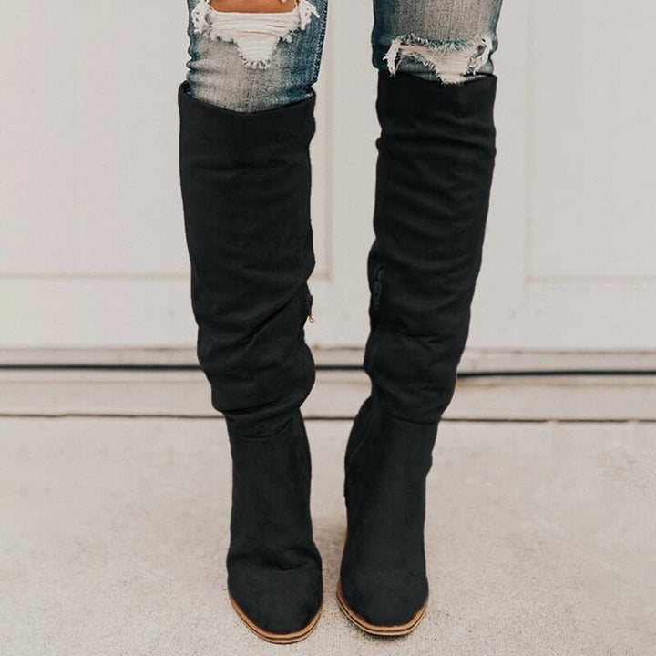 Drune | Eleganter Stiefel in Knielänge