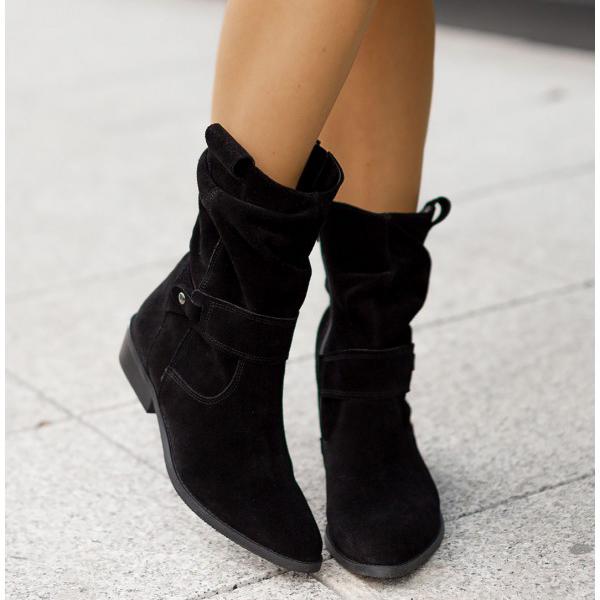 Drune | Stiefelette mit Reißverschluss