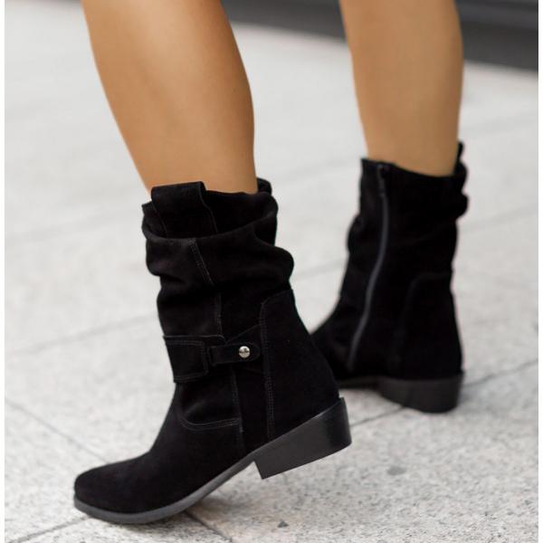 Drune | Stiefelette mit Reißverschluss
