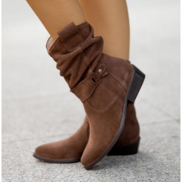 Drune | Stiefelette mit Reißverschluss