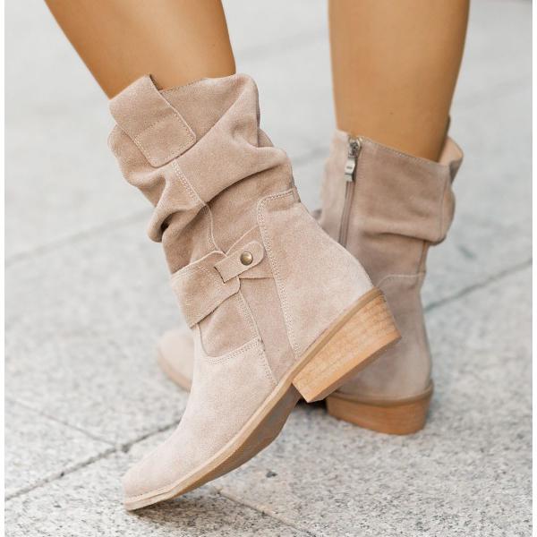 Drune | Stiefelette mit Reißverschluss