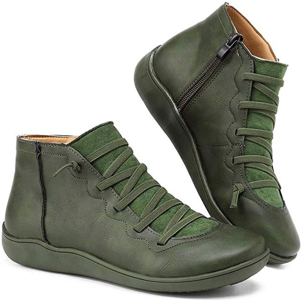 Drune | Stiefeletten Damen – bequemer Schnürverschluss