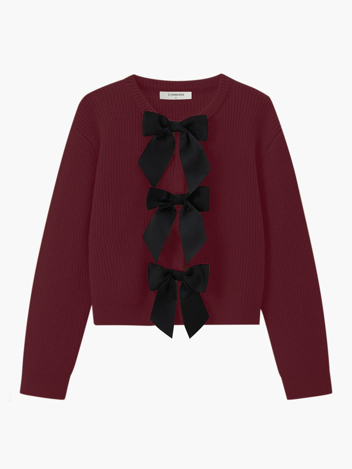 Drune | Bow-Detail Damenpullover