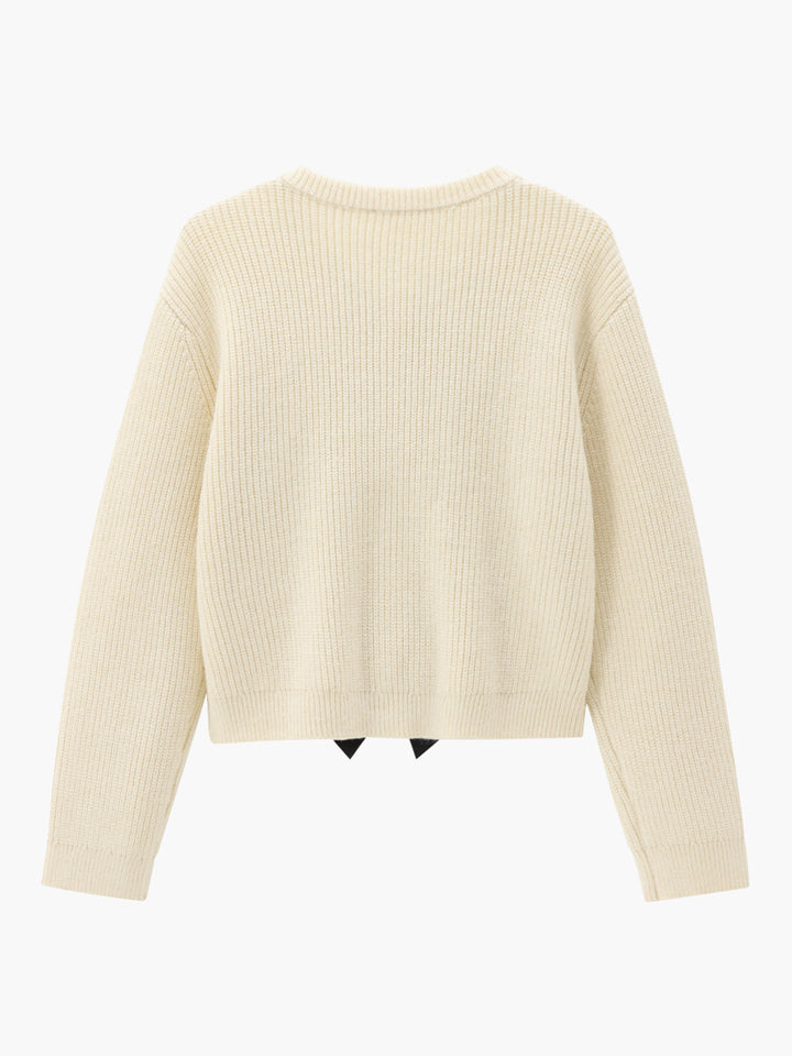 Drune | Bow-Detail Damenpullover