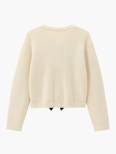 Drune | Bow-Detail Damenpullover