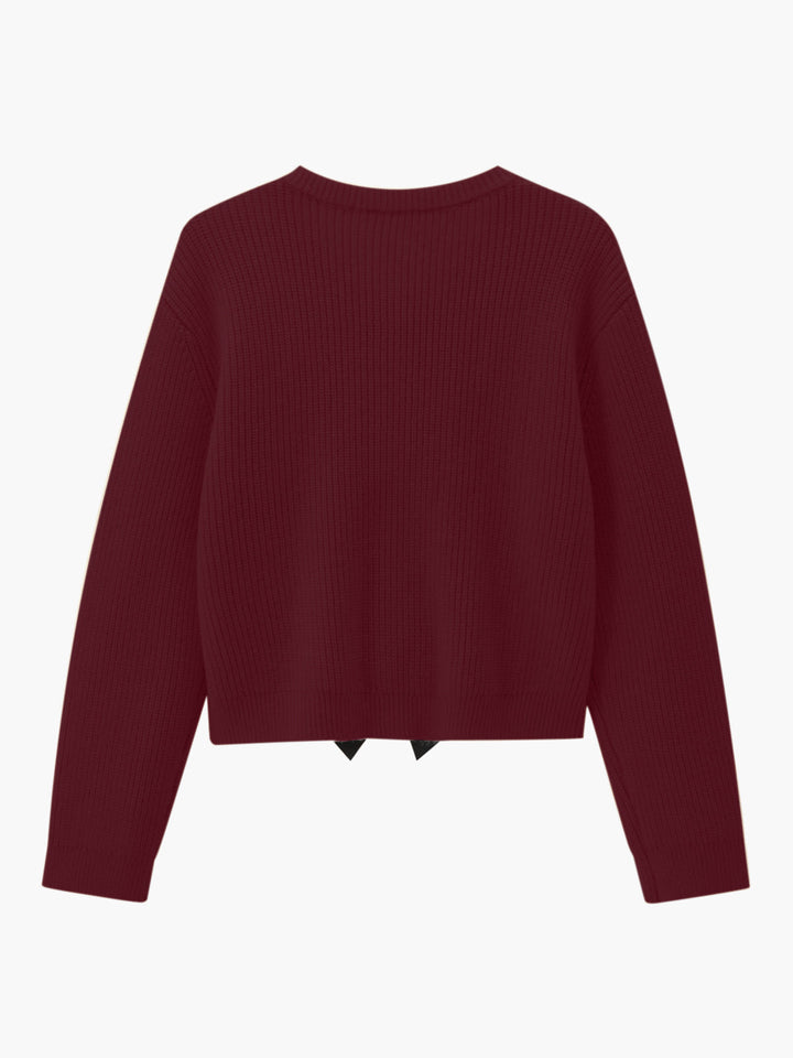Drune | Bow-Detail Damenpullover