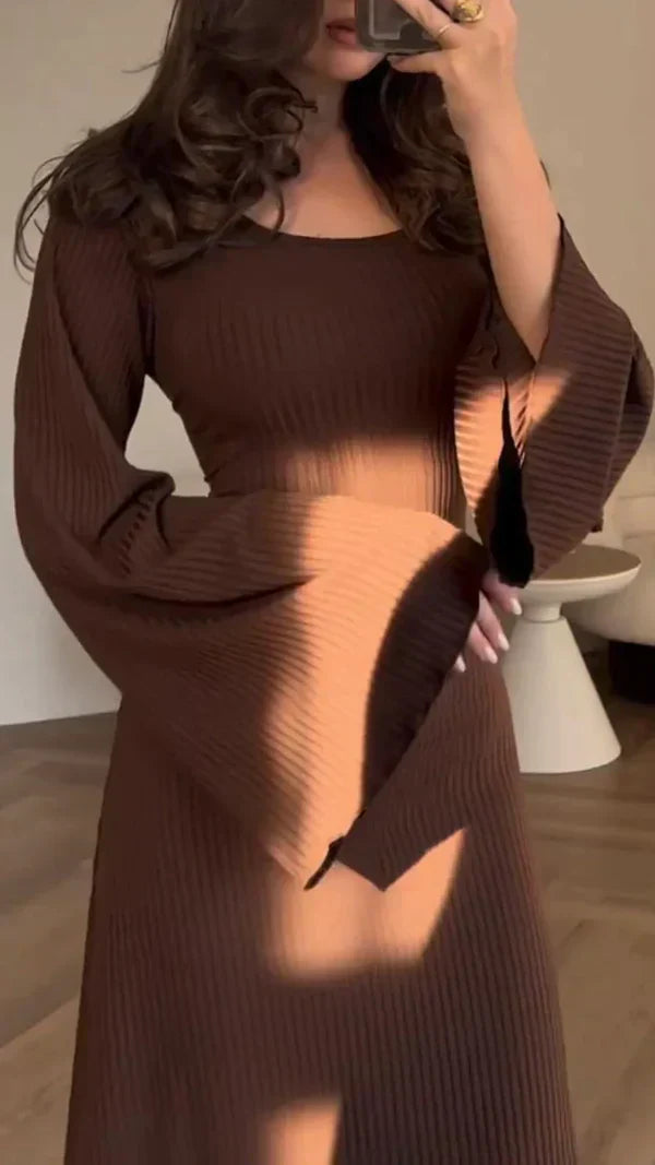 Drune | Elegantes Halblanges Kleid