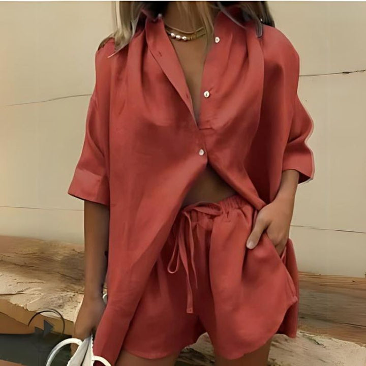 Drune | Stylisches Set mit Top und Shorts