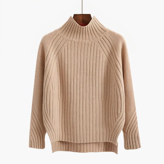 Drune | Gerippter Rollkragenpullover