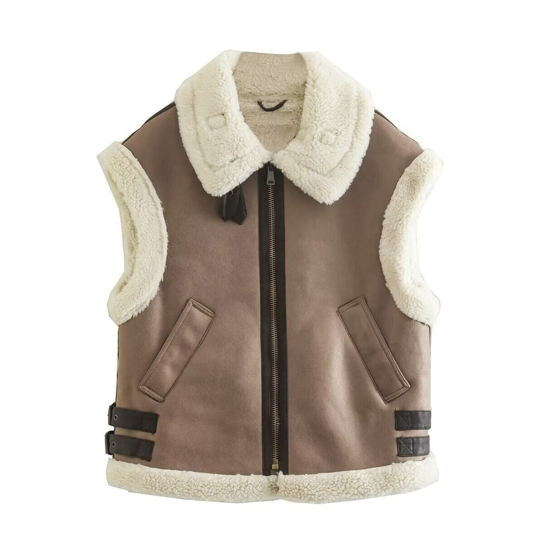 Drune | Leder Bodywarmer Stilvoll & Bequem