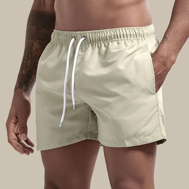 Drune | Badeshorts Mit Kordelzug Und Taschen Für Herren