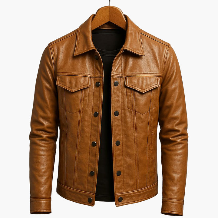 Drune | Jacke im Moto-Stil - Zeitlose moderne Freizeit- und Alltagsjacke