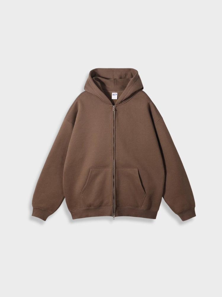 Drune | Hochwertiger Hoodie mit Reißverschluss