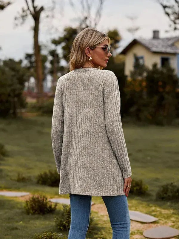 Drune | Gewebte Damen Strickjacke Pullover