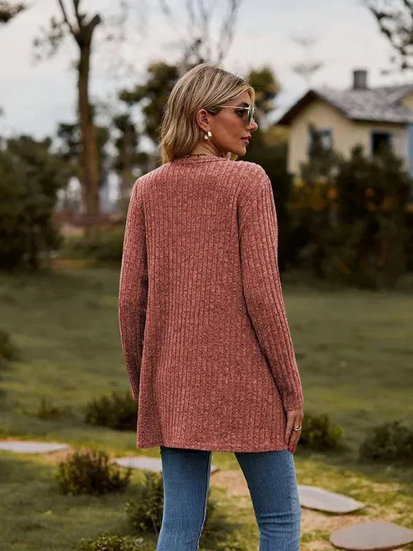 Drune | Gewebte Damen Strickjacke Pullover