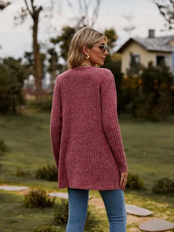 Drune | Gewebte Damen Strickjacke Pullover