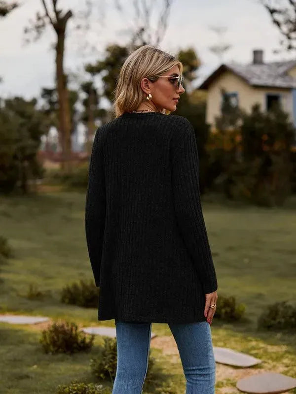 Drune | Gewebte Damen Strickjacke Pullover