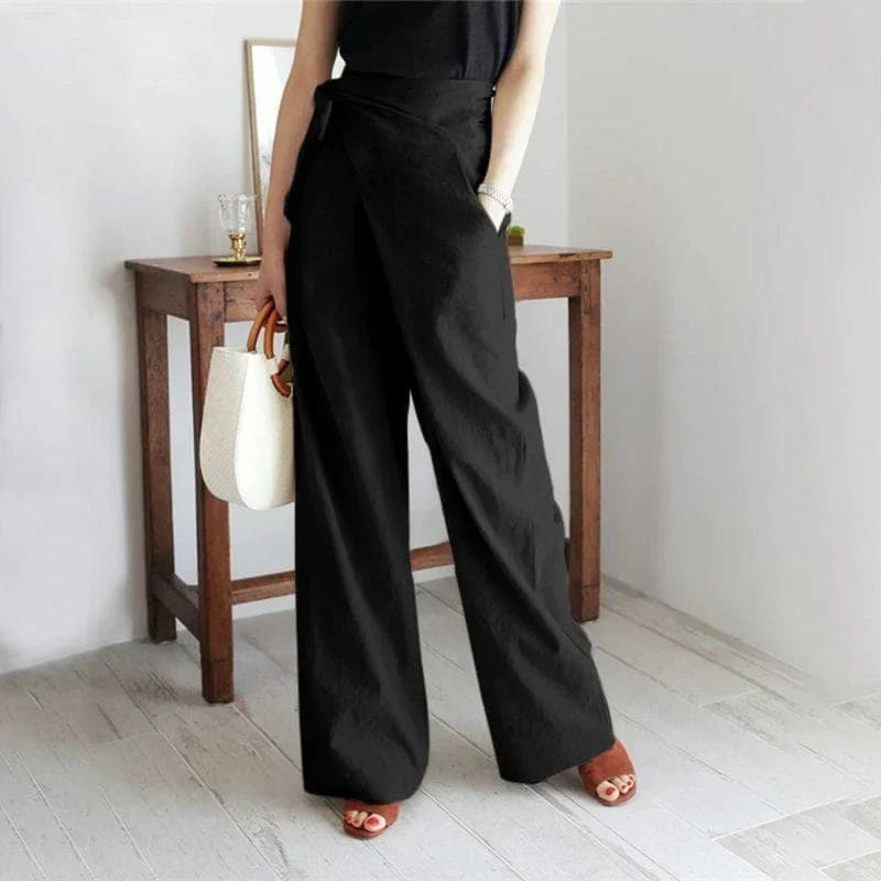 Drune | Trendy Hohe Taillen Wickelhose