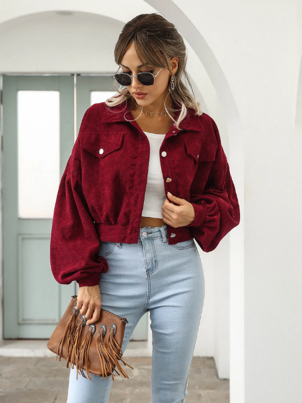 Drune | Cropped Bomberjacke Cool & Stilvoll
