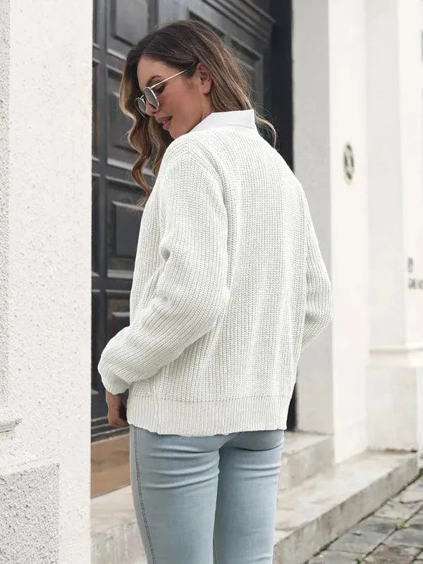 Drune | Lockere Strickjacke Pullover