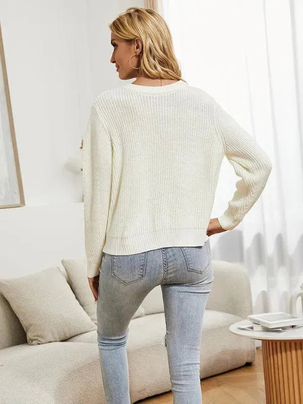 Drune | Frauen Strickjacke Pullover