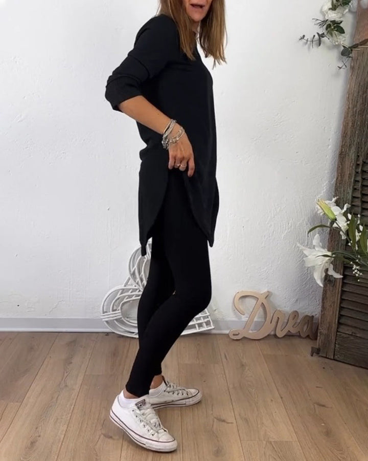 Drune | Top mit Rundhalsausschnitt