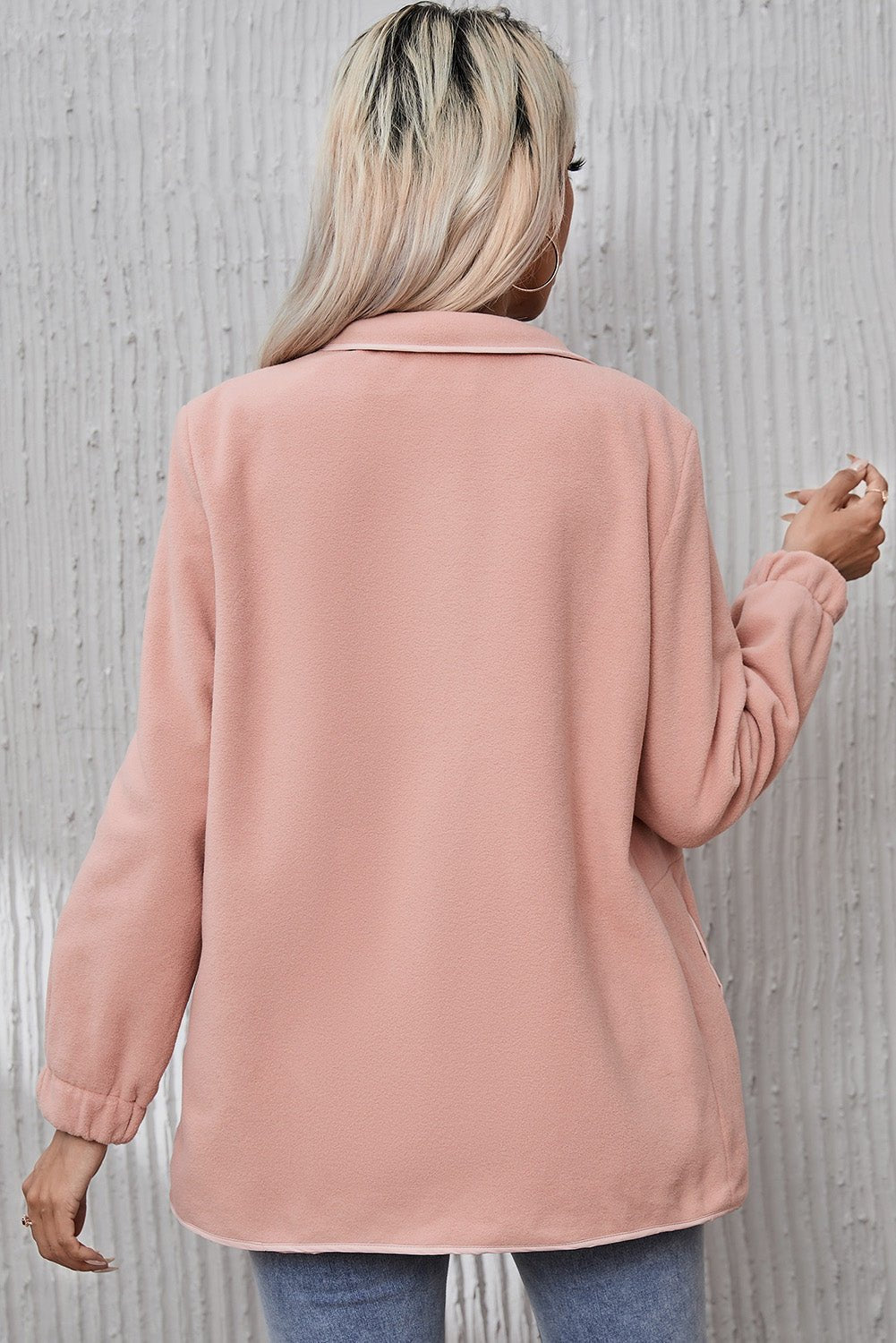 Drune | Sherpa Jacke - Warme & Weiche Textur - Polyester Mischung - Alltagsoberbekleidung