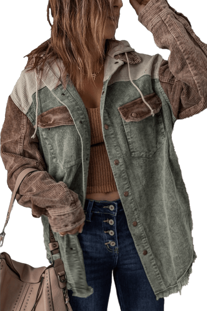 Drune | Damenjacke Mit Retro Look Und Funktionalen Taschen