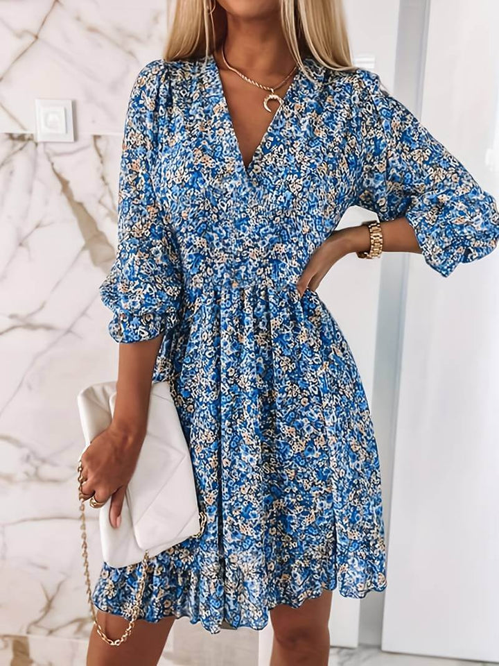 Drune | Boho Puff Ärmel Kleid