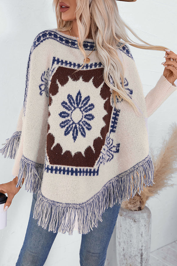 Drune | Strickpullover mit Quasten-Saum