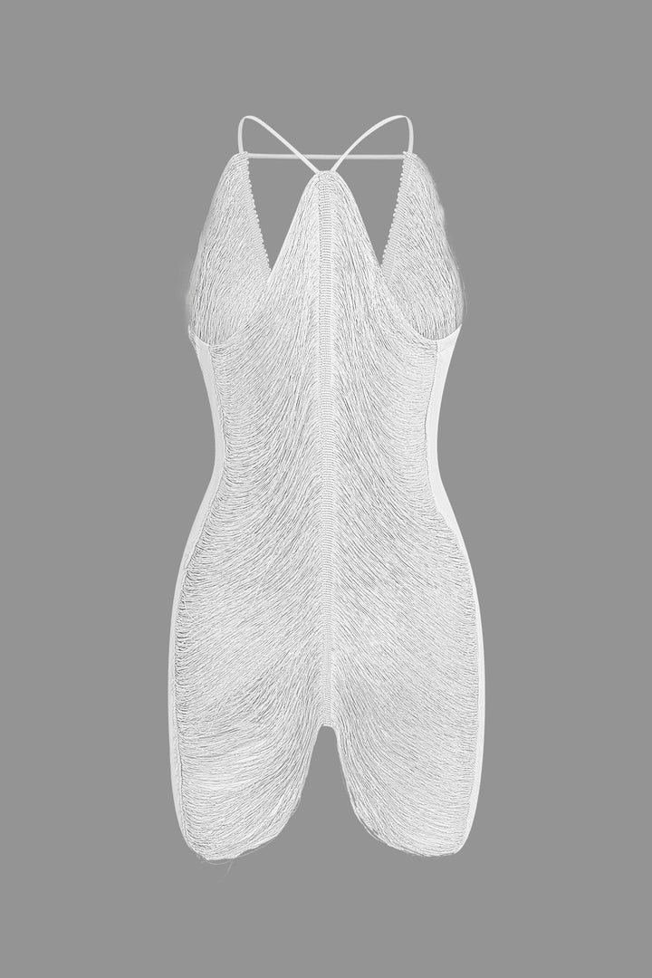 Drune | V-Ausschnitt Cami Minikleid