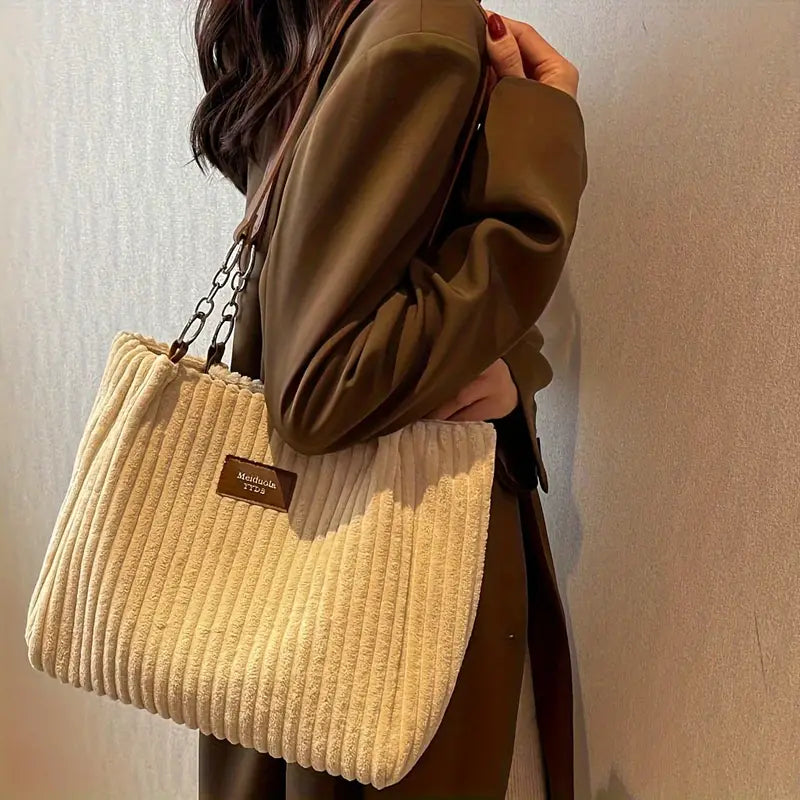 Drune | Samtcord Baumwolltasche