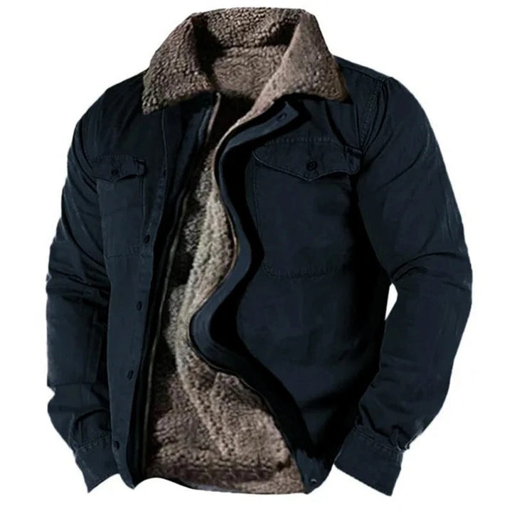 Drune | Warme Sherpa-Futterjacke