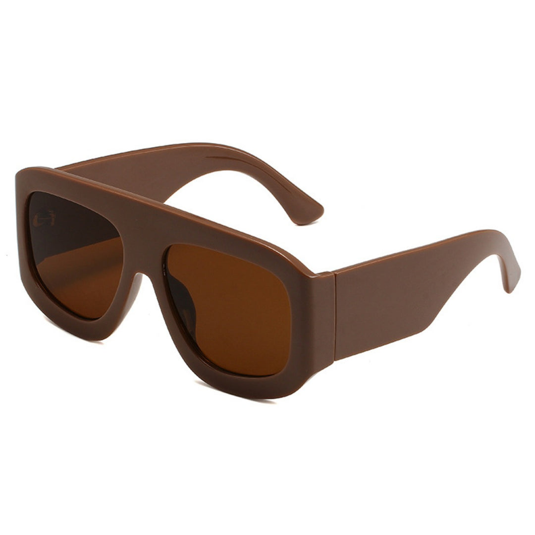 Drune | Große quadratische einfache Sonnenbrille