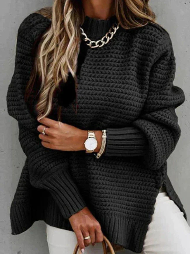 Drune | Cozy knit sweater with an elegant fit