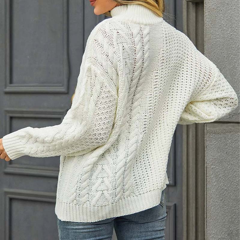 Drune | Kabellstrickpullover Acryl Bequem und Trendig