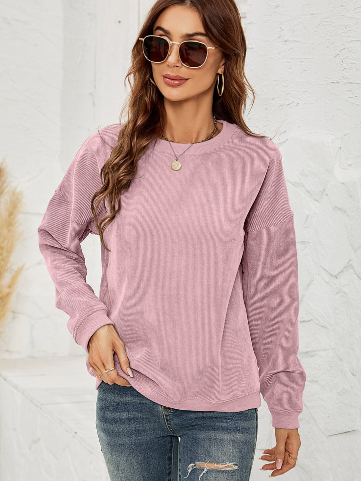 Drune | Cordpullover Sweatshirt für Damen