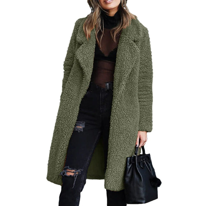 Drune | Elegante Plüsch Winterjacke für Damen