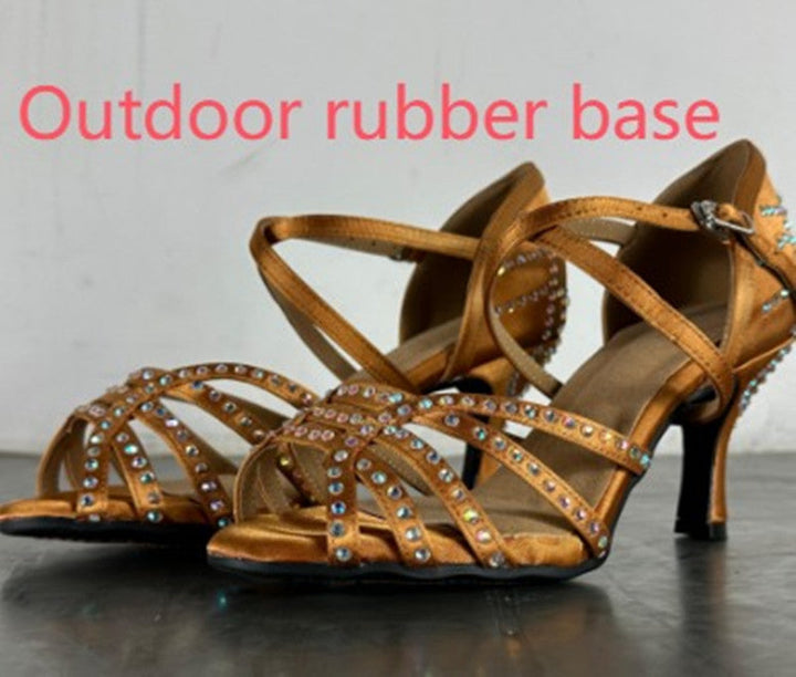 Drune | Diamond Latin Tanzschuhe Damen High Heels Tanzschuhe